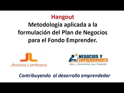 , title : 'Cómo formular Planes de Negocios para participar en Fondo Emprender'