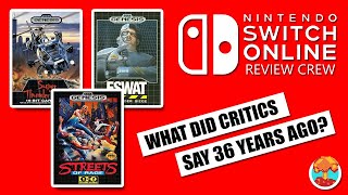 1990s Critics Review Streets of Rage, ESWAT & Super Thunder Blade on Genesis (Nintendo Classics)
