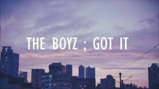 THE BOYZ - GOT IT (SUB ESPAÑOL)