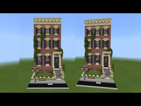 Minecraft Tutorial NYC Townhouse