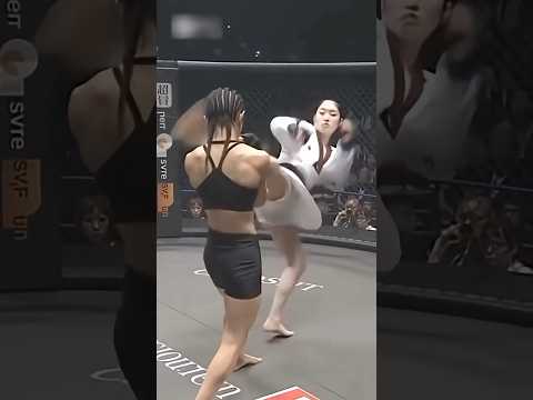 【連続回転蹴り披露も一撃惨敗】テコンドー vs 総合格闘技 #異種格闘技戦 #mma #テコンドー