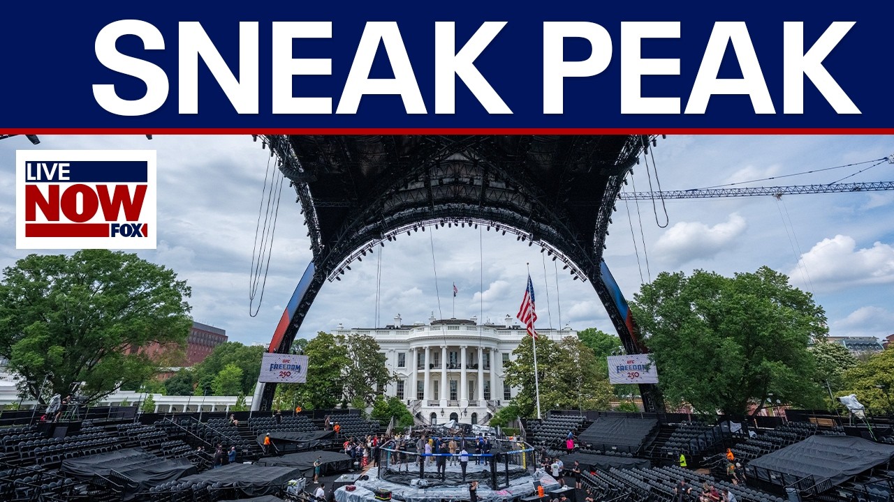 White House gives first look inside UFC Freedom 250 venue