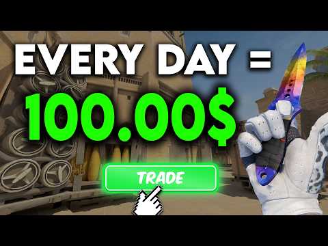 How I Make $100 EVERY DAY Sniping CS2 Skins