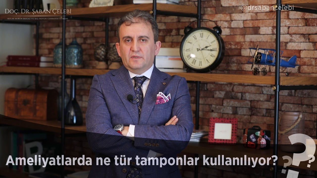 Ameliyatlarda ne tür tamponlar kullanılıyor?