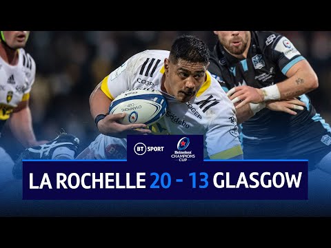 La Rochelle vs Glasgow (20-13) | Warriors go down fighting in France | Champions Cup Highlights