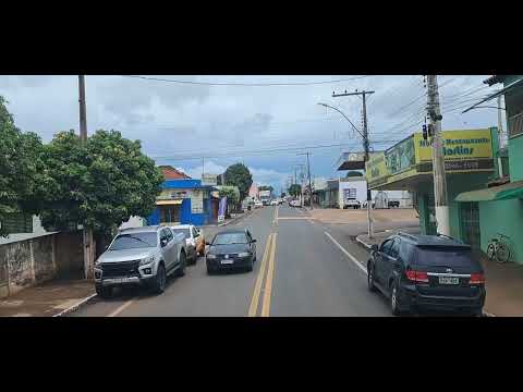 Parando para almoçar, em APORÉ/GO.