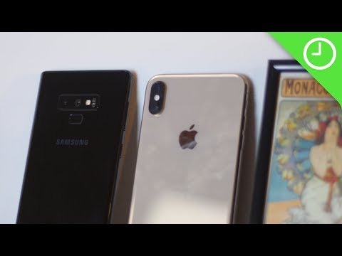 Cam Compare: iPhone XS Max vs Samsung Galaxy Note 9