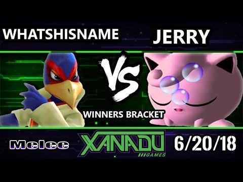 S@X 255 SSBM - Jerry (Jigglypuff) Vs. WhatsHisName (Falco) - Smash Melee Winners Bracket