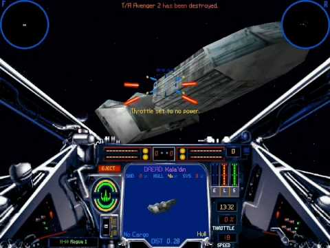 Playthrough of X-Wing vs TIE Fighter Rebel Mission 13 Part 2 - Capture Leader