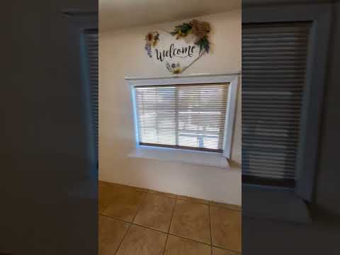 2 bedroom, 1 bathroom house, fenced yard, above downtown property video