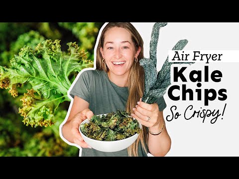 Crispy Air Fryer Kale Chips