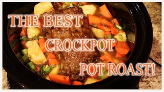 THE BEST DANG CROCKPOT POT ROAST RECIPE // HOW TO MAKE A PERFECT ROAST // WHAT’S FOR DINNER ?