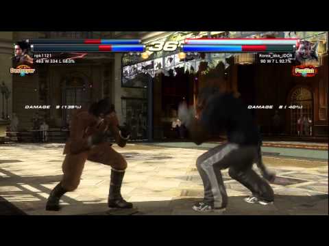 TTT2: npk1121 (Drag/Jinpachi) vs Jdcr (D.Jin/A.king) HD