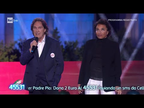 I Ricchi e poveri cantano "che sarà " - Una voce per Padre Pio - 09/06/2023