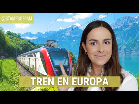HOW TO TRAVEL BY TRAIN IN EUROPE. A BEGINNER'S GUIDE. / STAMPS OF PAM