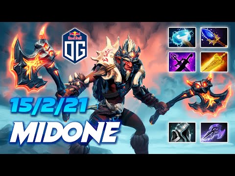 OG.MidOne Troll Warlord [15/2/21] - Dota 2 Pro Gameplay [Watch & Learn]