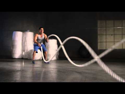 How to perform BATTLE ROPES - HOIST Fitness MotionCage Exercise