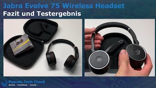 Kabelloses Jabra Evolve 75 Headset || Fazit || Bestes Büro & Home-Office Bluetooth Headset?