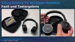 Kabelloses Jabra Evolve 75 Headset ||  Fazit || Bestes Büro & Home-Office Bluetooth Headset?