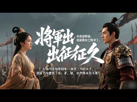 將軍出徵後不久，我髮覺自己懷孕了，但我沒聲張；五個月後他帶回來一個孕三月的女子，我留下休書回了家：爹，娘，你們要孫兒不要？#爽文 #有声小说 #古风 #情感