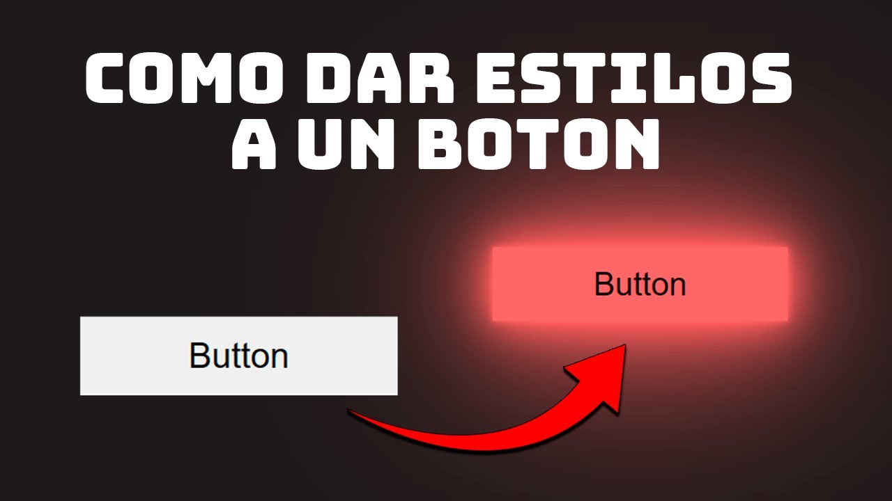 ✅ como DAR ESTILO a un BOTON con HTML y CSS 😎