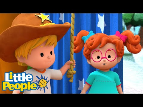 Little People | Ep 45 | Koby's Penguin Posse // Mia The Magnificent - Kids TV Series, Kingdom Kids Zone - Little People - Fisher Price