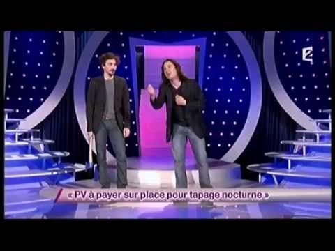 Arnaud Tsamere [63] Jérémy Ferrari [74] PV à payer sur place pour tapage nocturne - ONDAR