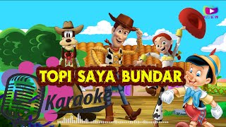 Download lagu TOPI SAYA BUNDAR KARAOKE LIRIK mp3