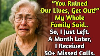 My Whole Family Blamed Me For Everything—  So I Quietly Left and Cut Them Off. After a Month..