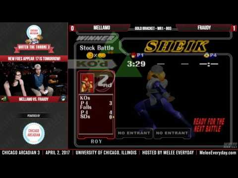 Watch the Throne 3 - LSDX (Roy) vs. Dboi (Sheik) - SSBM - Gold Bracket WR1