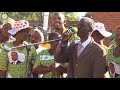 Lighter moments at ZanuPF Chitungwiza rally