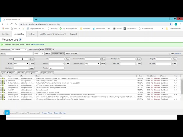 Barracuda Email Security End User Training Video