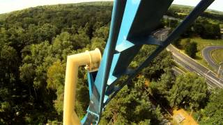 preview picture of video 'Oziris   Parc Astérix   Full track shot with GoPro HD'