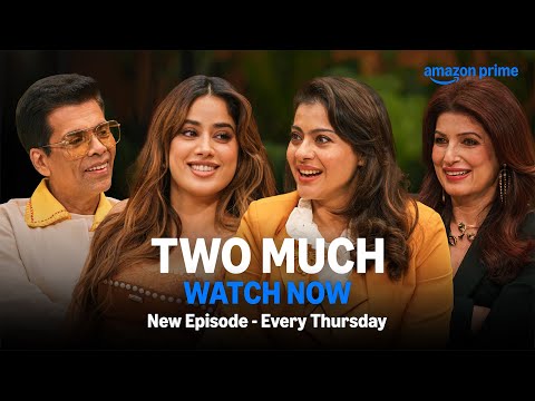 Two Much - Episode 5 - Watch Now | Janhvi Kapoor, Karan Johar, Kajol, Twinkle | Prime Video India