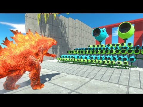 How Many Kaiju Monsters Are Needed to Destroy the Peashooter Fortress?