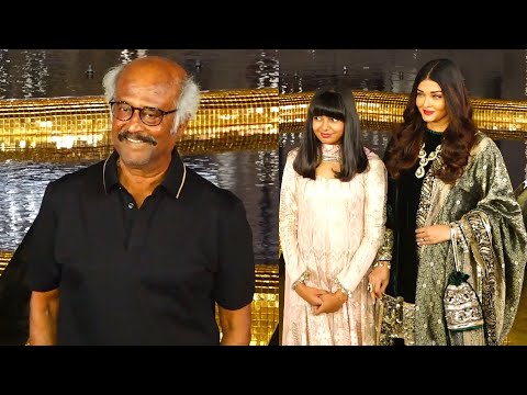 Super Star Rajinikanth and Aishwarya Rai Visuals @ NAMCC Opening | Manastars