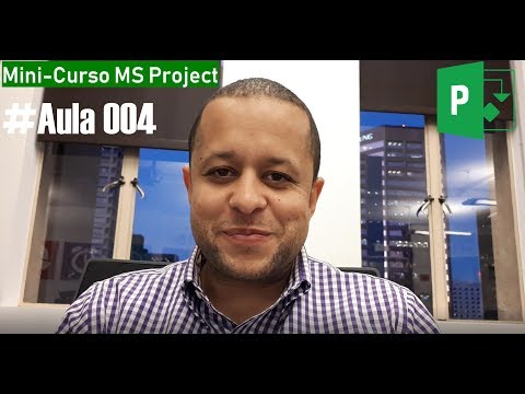 Mini-Curso do Microsoft Project: Aula #004 - Iniciando um novo projeto no Microsoft Project