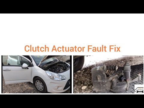 Fehlerbehebung: Citroën C3 1.4/1.6 HDI, Fehlercode P1755: Kupplungsaktuator defekt. Fehlercode P0...