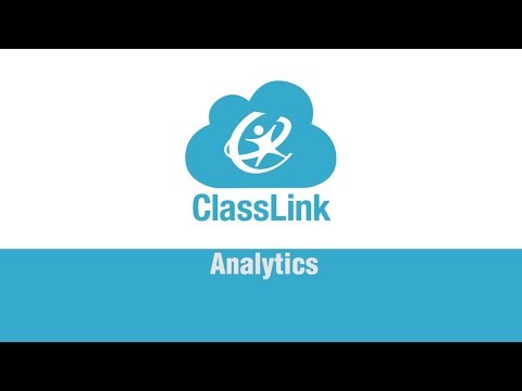 Analytics In The Classlink Management Console