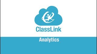 Analytics in the ClassLink Management Console