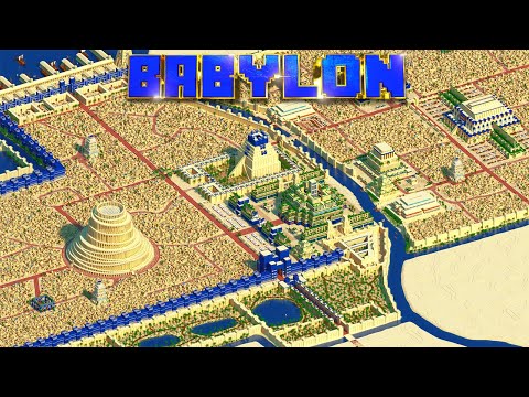 BABYLON - Minecraft Timelapse [1200+ hours]