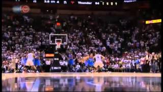 Tony Parker with the game winning buzzer beater against Oklahoma Thunders 11/1/12