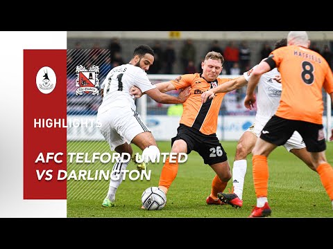 AFC Telford United 5-0 Darlington - National League North - 2021/22