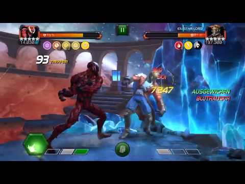 5/65 Carnage vs LOL StarLord Speedkill (under 6 minutes)