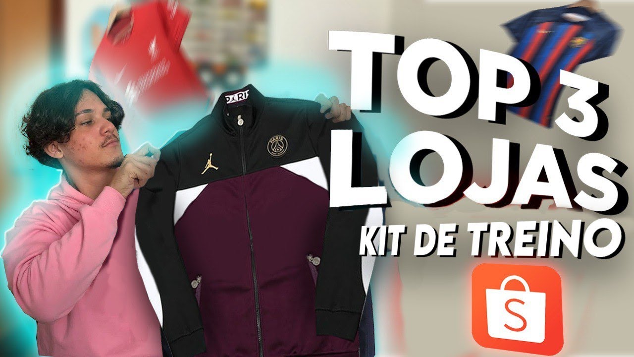 TOP 3 LOJAS DE KIT DE TREINO DA SHOPEE!!