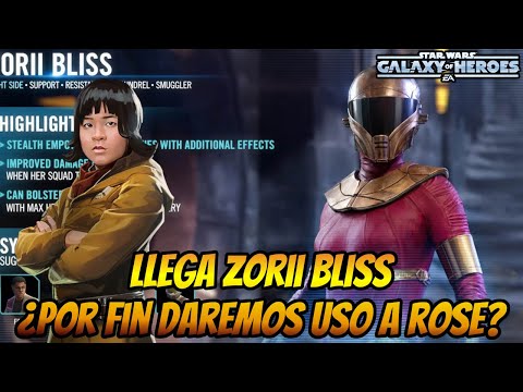 Zorii Bliss - Kit de Habilidades Desvelado | Star Wars: Galaxy of Heroes