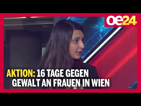 Aktion: 16 Tage gegen Gewalt an Frauen in Wien