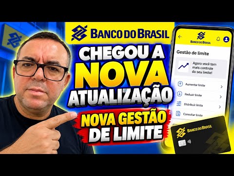 🔥CHEGOU NOVA atualização do Banco do Brasil novo app novo design na área gestão de cartão de crédito