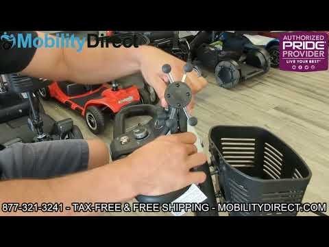 Pride Mobility Accessories Demonstration & Installation Video