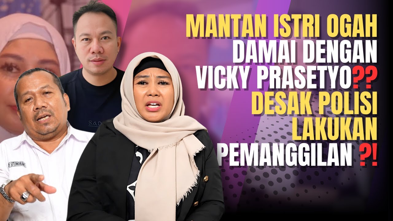 Kasus Vicky Prasetyo: Mantan Istri Laporkan Dugaan Penggelapan Uang